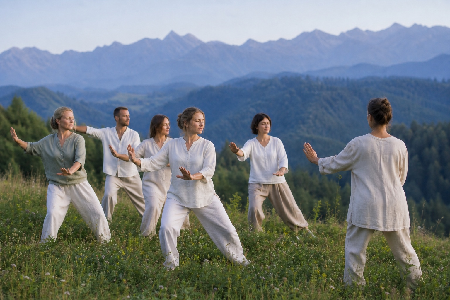 Mindful movement in Altai