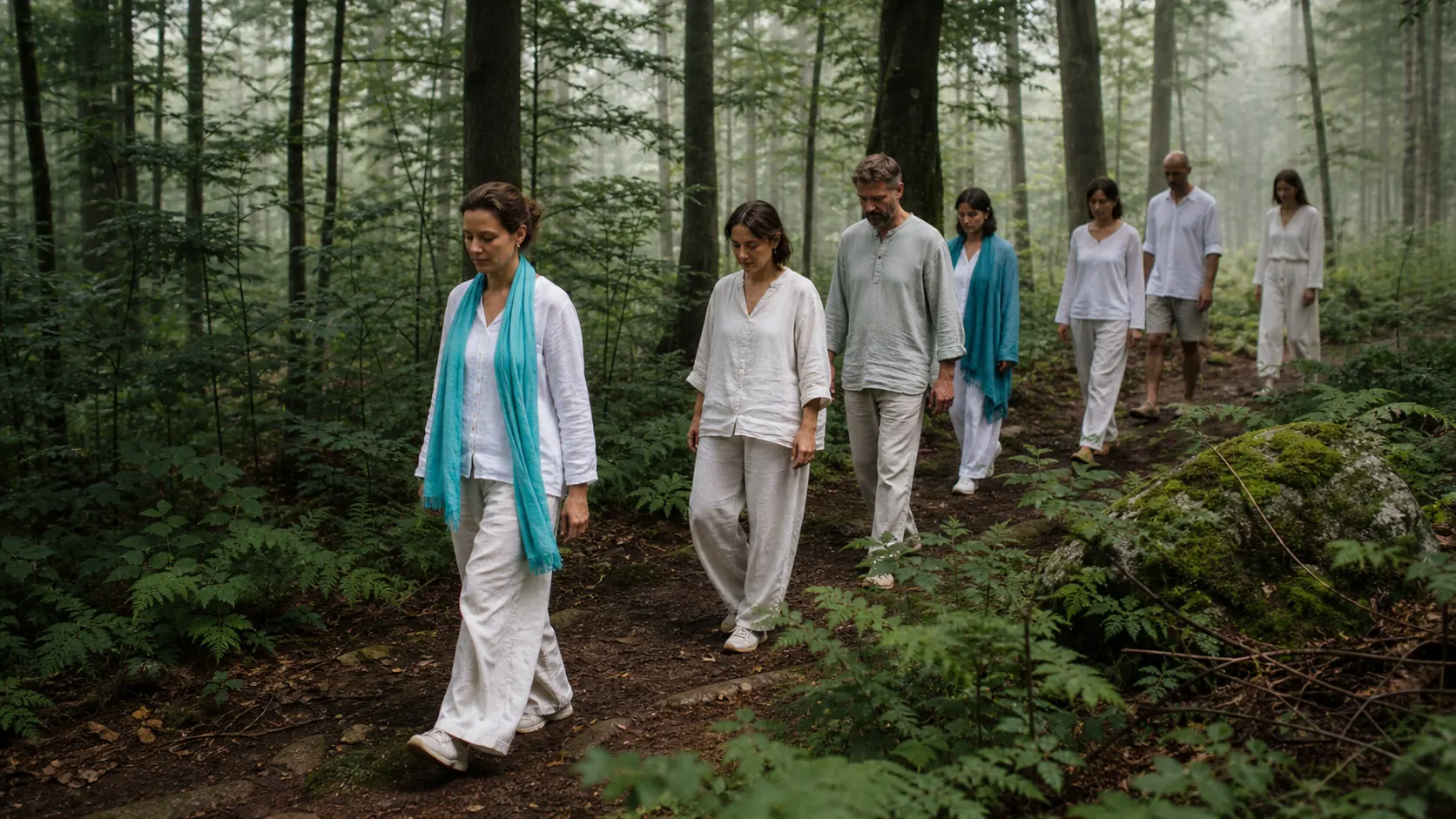 Meditation and lakeside walks